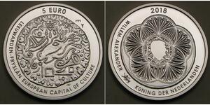 5 Euro Paesi Bassi Argento 