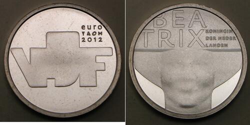 5 Euro Paesi Bassi Argento 