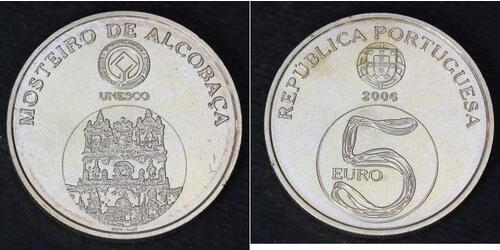 5 Euro Portogallo Argento 