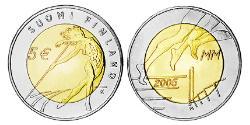 5 Euro Finland (1917 - ) Bimetal 