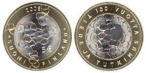 5 Euro Finlandia (1917 - ) Bimetal 