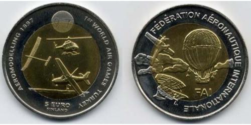 5 Euro Finlandia (1917 - ) Bimetal 