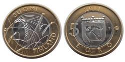 5 Euro 芬兰 Bimetal 