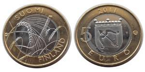 5 Euro Finnland (1917 - ) Bimetall 
