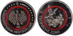 5 Euro Bundesrepublik Deutschland  (1990 - ) Kupfer 