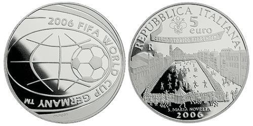 5 Euro Italien Silber 