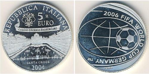 5 Euro Italien Silber 