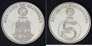 5 Euro Portugal Silber 