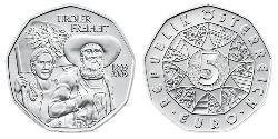 5 Euro Republik Österreich (1955 - ) Silber 