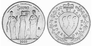 5 Euro San Marino (301 - ) Silber 