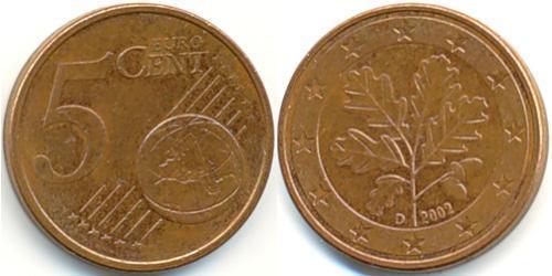5 Eurocent Allemagne Cuivre/Acier 