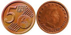 5 Eurocent Luxembourg (pays) Cuivre/Acier 