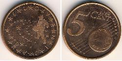 5 Eurocent Slovenia Rame/Acciaio 