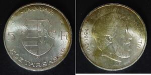 5 Forint Hungría (1989 - ) Plata 