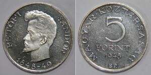 5 Forint Ungarn Silber 