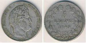 5 Franc France / Monarchie de Juillet (1830-1848) Argent Louis-Philippe I (1773 -1850)