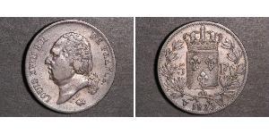 5 Franc Kingdom of France (1815-1830) Argent 