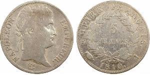 5 Franc Premier Empire (1804-1814) Argent Napoléon Ier(1769 - 1821)
