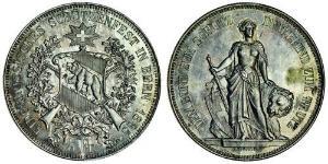 5 Franc Suisse Argent 