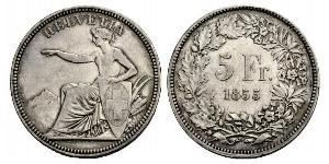 5 Franc Suisse Argent 