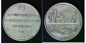 5 Franc Suisse Argent 