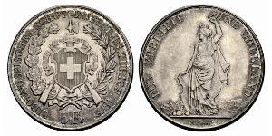 5 Franc Suisse Argent 