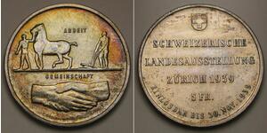 5 Franc Svizzera Argento 