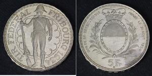 5 Franc Svizzera Argento 