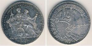 5 Franc Svizzera Argento 