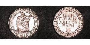 5 Franc Svizzera Argento 