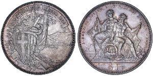 5 Franc Svizzera Argento 