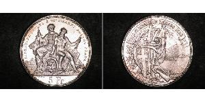 5 Franc Svizzera Argento 