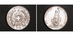 5 Franc Svizzera Argento 