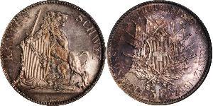 5 Franc Svizzera Argento 
