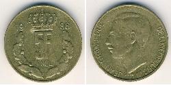 5 Franc Lussemburgo Bronzo 