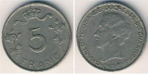 5 Franc Luxembourg (pays) Cuivre/Nickel 