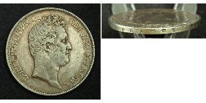 5 Franc Monarquía de Julio (1830-1848) Plata Luis Felipe I de Francia  (1773 -1850)