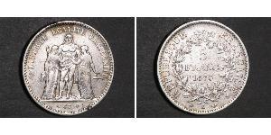 5 Franc Dritte Französische Republik (1870-1940)  Silber 