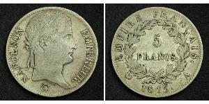 5 Franc Erstes Kaiserreich (1804-1814) Silber Napoleon Bonaparte(1769 - 1821)