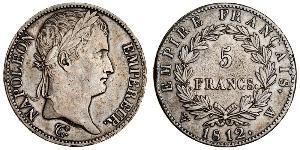 5 Franc Erstes Kaiserreich (1804-1814) Silber Napoleon Bonaparte(1769 - 1821)