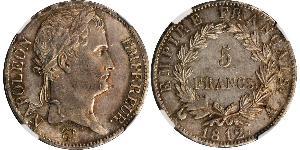5 Franc Erstes Kaiserreich (1804-1814) Silber Napoleon Bonaparte(1769 - 1821)