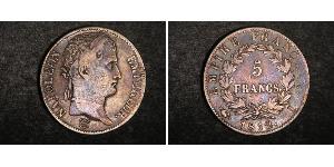 5 Franc Erstes Kaiserreich (1804-1814) Silber Napoleon Bonaparte(1769 - 1821)