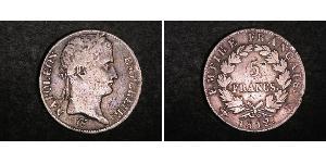 5 Franc Erstes Kaiserreich (1804-1814) Silber Napoleon Bonaparte(1769 - 1821)