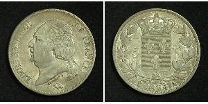 5 Franc Kingdom of France (1815-1830) Silber 