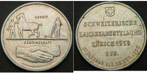 5 Franc Schweiz Silber 
