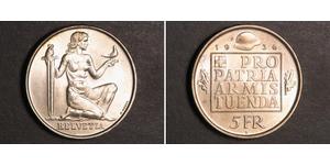 5 Franc Schweiz Silber 