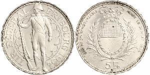5 Franc Schweiz Silber 