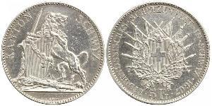 5 Franc Schweiz Silber 