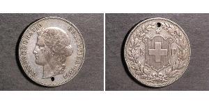 5 Franc Schweiz Silber 