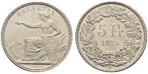 5 Franc Schweiz Silber 
